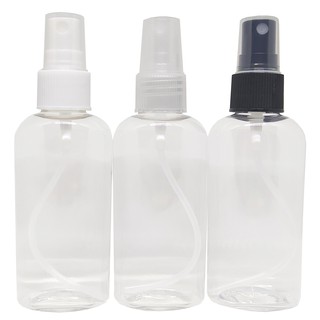 50 Frascos Plastico Borrifador Oval 60ml com Válvula Spray