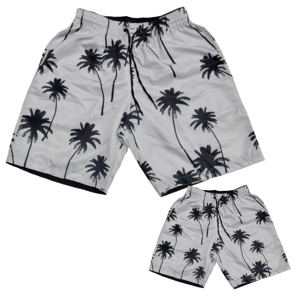 Conjunto Shorts Praia Tal Pai Tal Filho kit Shorts Iguais Bermudas de Praia em Oferta na Shopee