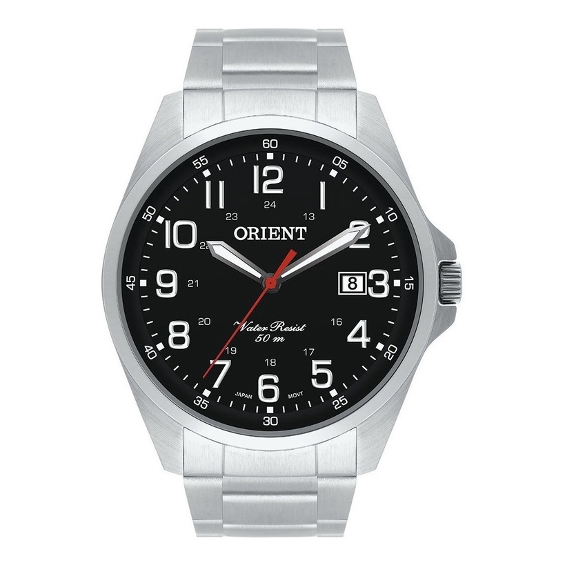 Relogio Orient Masculino Mbss1171 P2sx Prata em Oferta na Shopee