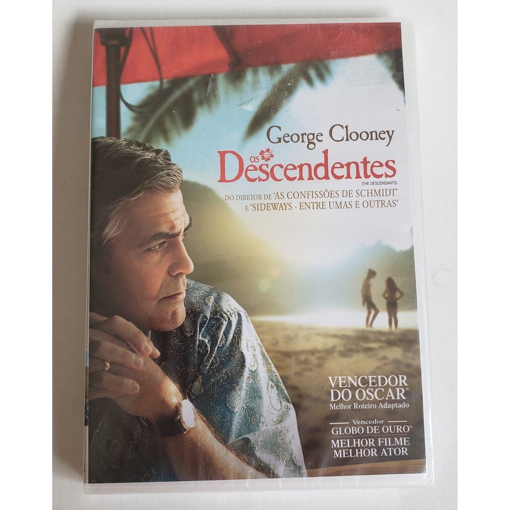 DVD Os Descendentes George Clooney Original Lacrado