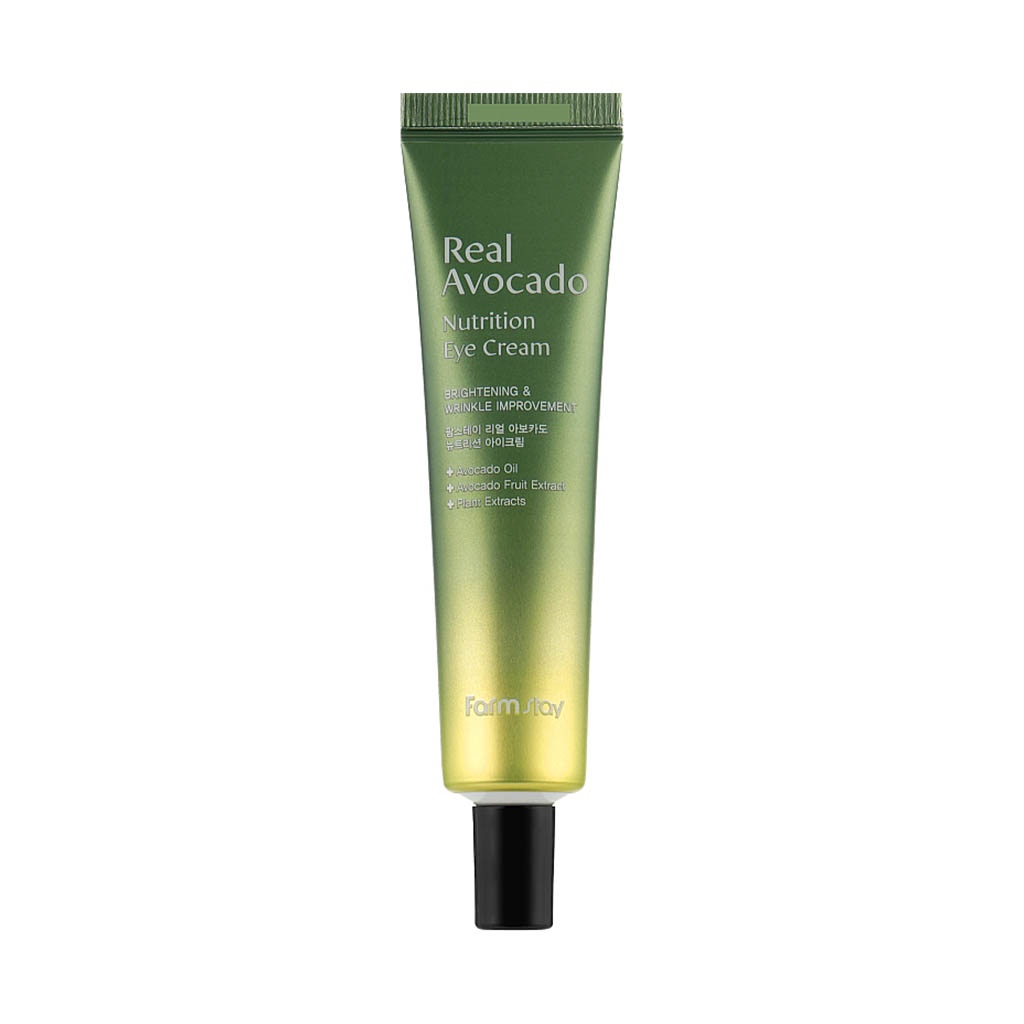 farmstay real avocado nutrition eye cream em Oferta na Shopee