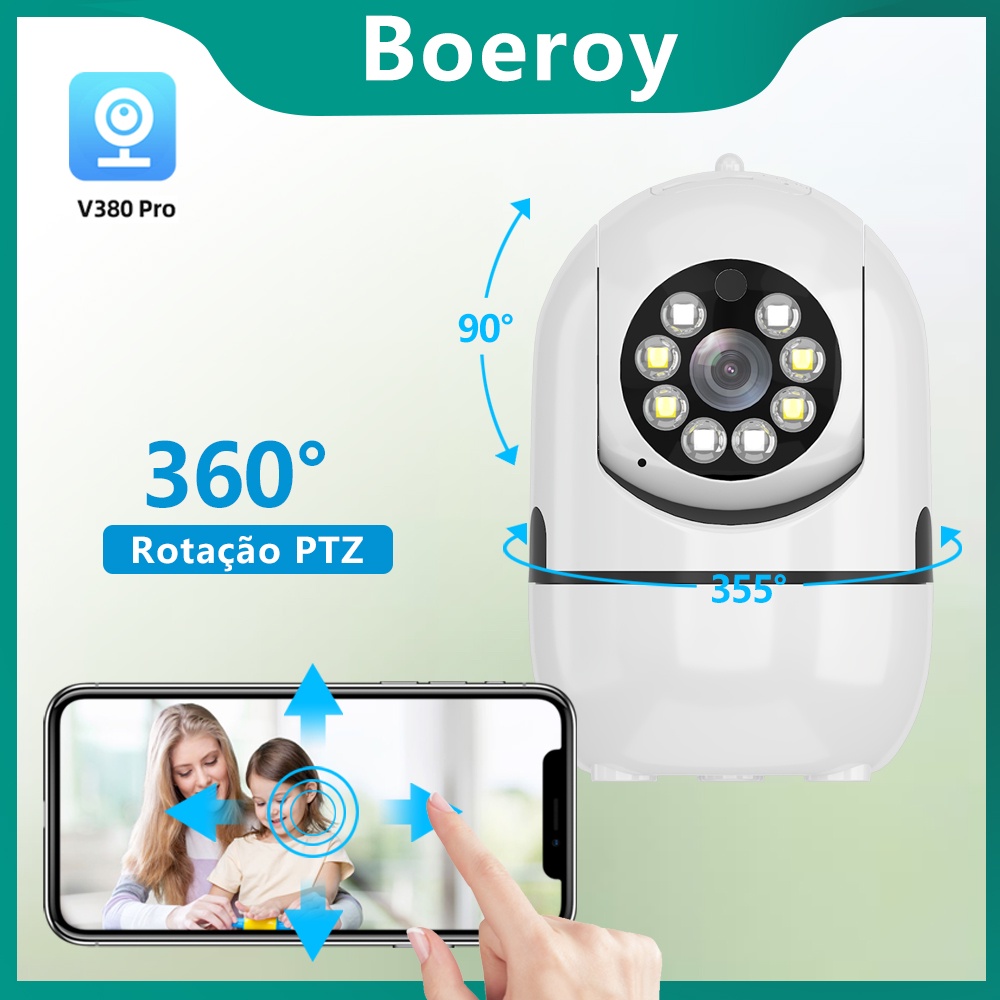 1080P Caméra IP Extérieur WiFi，Moniteur Rotatif à 360 degrés Caméra dôme extérieure HD 720P sans Fil IP IP CCTV Surveillance Surveillance Surveillance de Nuit Vision Nocturne Caméra de Surveillance 