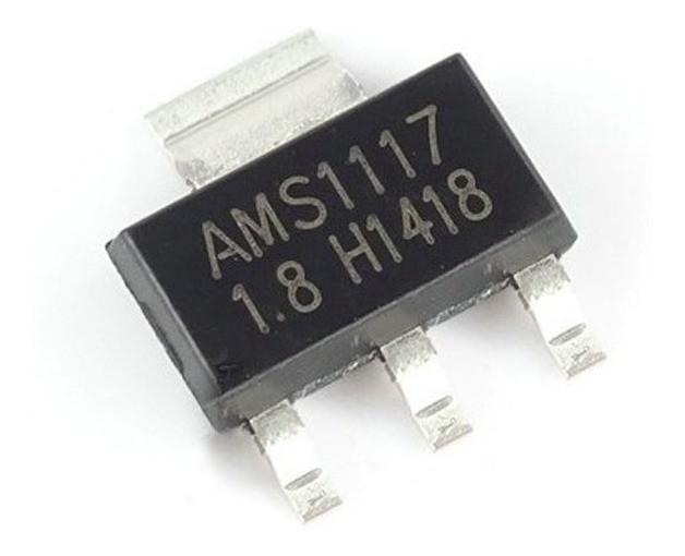 Regulador De Tensão Ams1117 1.8v 1a Kit C/ 10 Pecas
