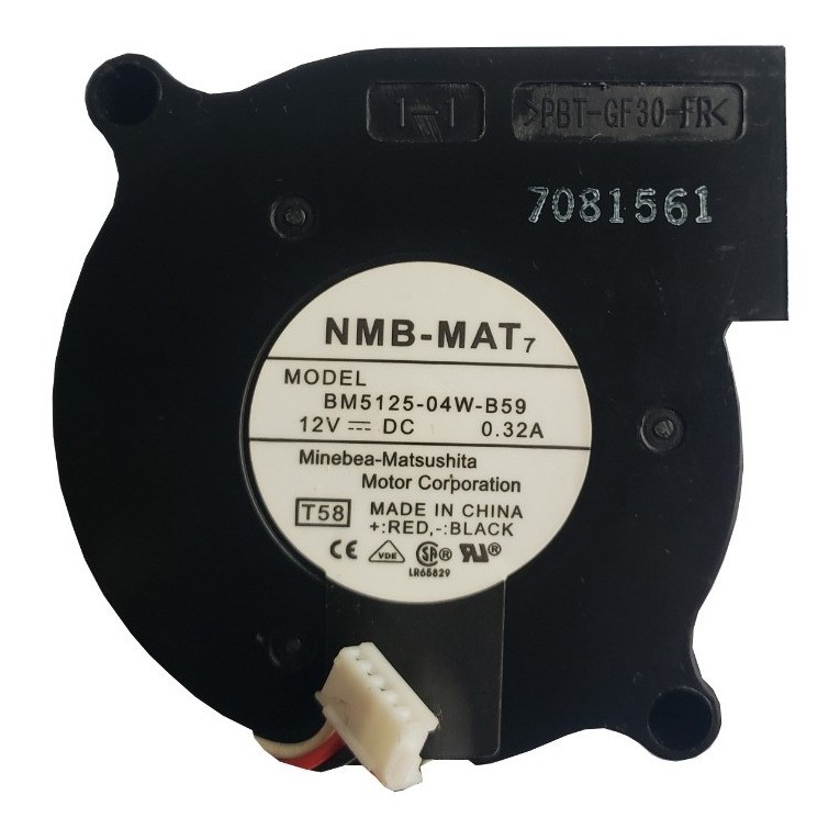 Cooler Projetor Hitachi Cp-x201 Nmb-mat Bm5125-04w-b59