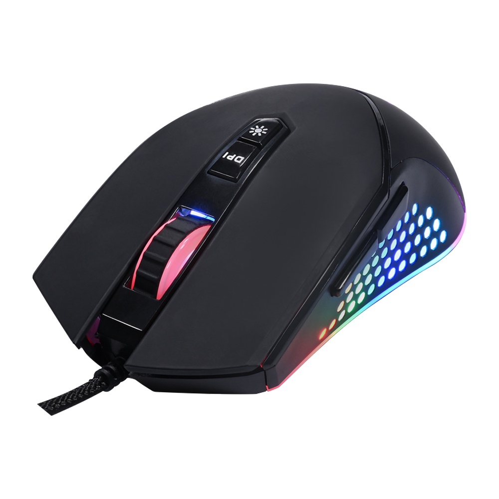 Mouse para Jogo Mj003 da Clanm - Barato Mouse Gamer Óptico USB Alta Precisão Conforto Jogos