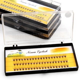 Cílios Tufos Sem Nó 10d Nesura Eyelash Espessura:0.10mm