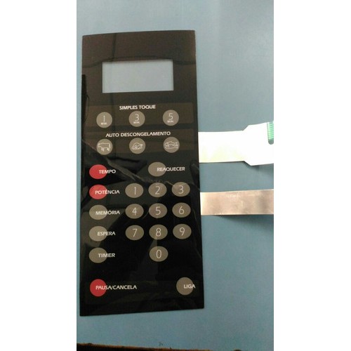 Membrana Teclado  Forno Microondas Brastemp Bmp28 Ehc