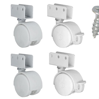 Rodinhas para Berço 15mm Chapa U - Kit com 4 Peças Fácil Instalação e Alta Resistência em Oferta na Shopee