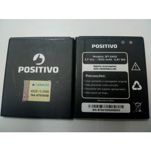 Bateria Celular Positivo First S410 Bt-s410 Original Nova