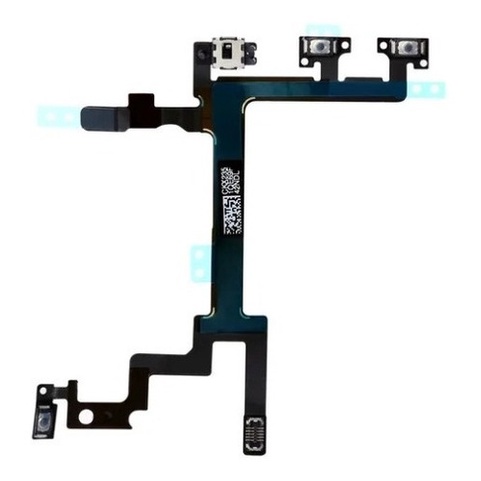 Cabo Flex Botão Power Volume Vibra iPhone 5 5s 5c