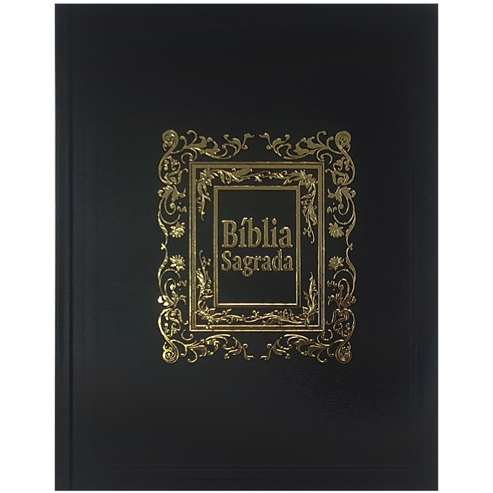 Bíblia Sagrada para Presente com Caixa | ARC | Capa Luxo Preta em Oferta na Shopee