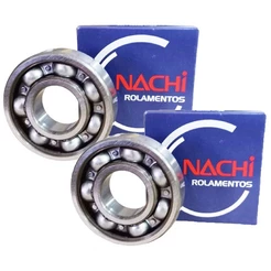 Par Rolamentos do Virabrequim Cbx 200 Strada Nx 200 Xr 200 Nachi