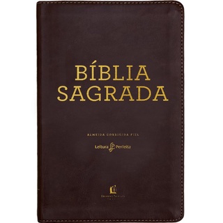 Bíblia Sagrada | Leitura Perfeita | ACF | Marrom Flexível