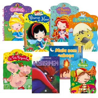 Kit Livros Contos Clássicos - Infantil em Oferta na Shopee