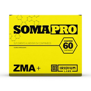 Soma Pro Pré Hormonal ZMA Iridium Labs - 60 comps