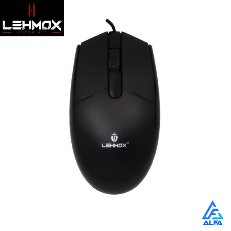 Mouse Gamer Óptico 3D Com fio Logitech Qualidade Preto LEY-208 LEHMOX ORIGINAL