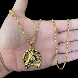 Cordão corrente masculino Tijolinho de 3mm banhado a ouro 18k