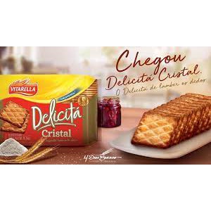 KIT COM 2 - Biscoito Delicita 414g em Oferta na Shopee