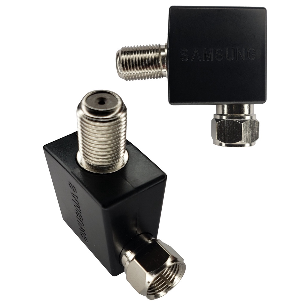 Adaptador para Antena Coaxial Smart TV Samsung 90 Graus