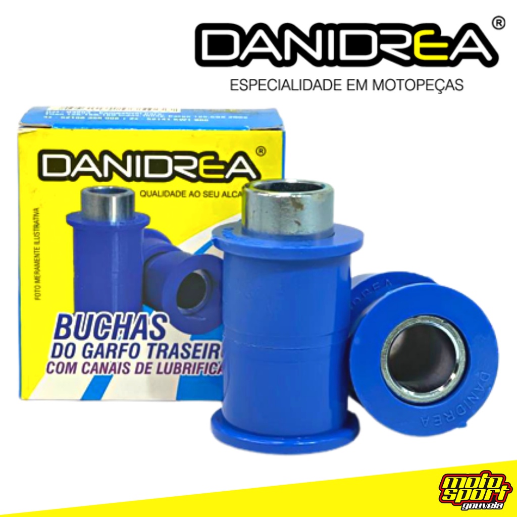 Bucha Da Balança Do Quadro Elástico TITAN/FAN/CG 125/150/160 CBX 200 Danidrea Original em Oferta na Shopee