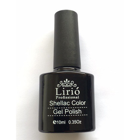 Esmalte Em Gel Lirió PRETO Para Francesinha Seca Na Cabine Unha