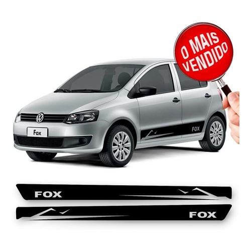 Kit Adesivo Lateral Faixa Para Vw Fox em Oferta na Shopee