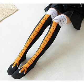 Meias Femininas Para Pés De Frango – Engraçadas De Fitness Virais Na Altura Do Joelho , 2 Cores , Design Fofo E Emagrece em Oferta na Shopee