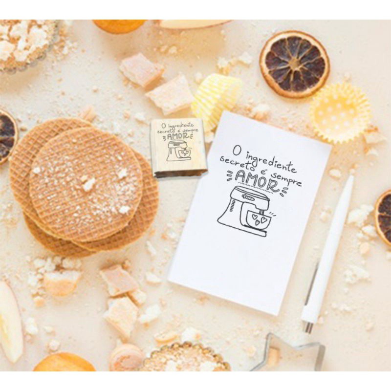 Carimbo para Decoração de Doces e Lanches