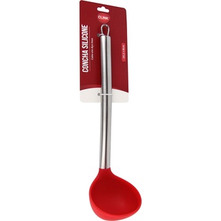Concha de Silicone com Cabo de Aço Inox - Clink