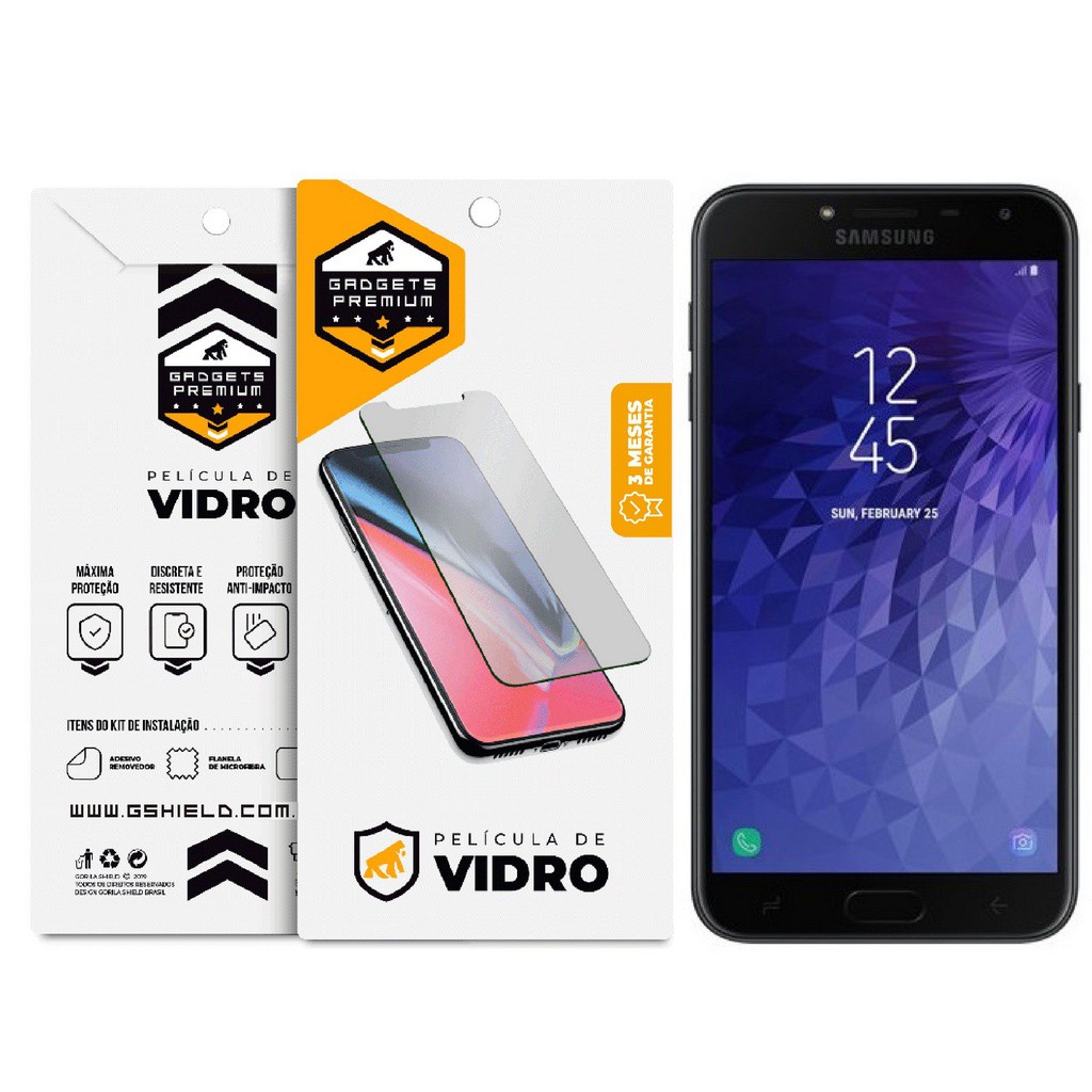 Película de Vido Dupla para Galaxy J4 - Gshield