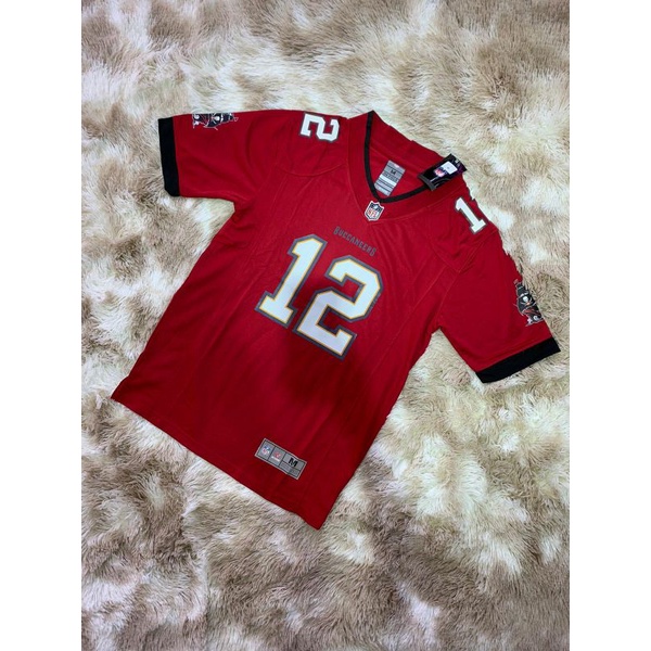 Tampa Bay Buccaneers Tom Brady #12 Nike Red NFL Vapor Limited Jersey Size  Small