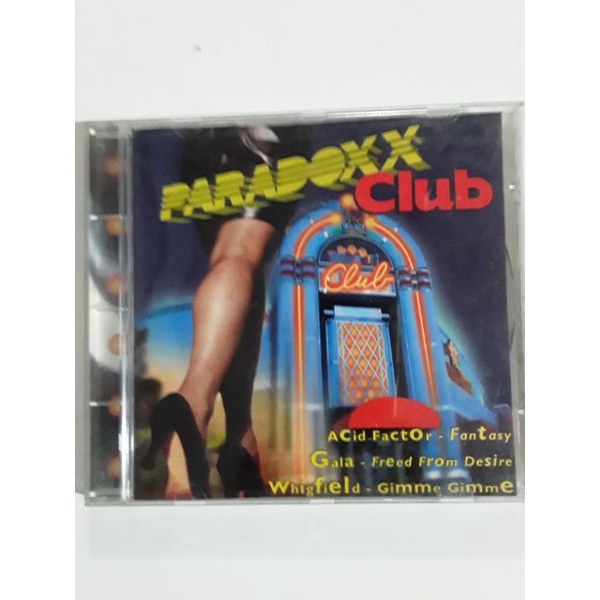 CD PARADOXX Club - Dance 90s - ESTADO DE NOVO - Gala - Alex Party - Armand Van Helden- Express Of Sound