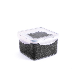 Pote 1300 Hermético De Plástico Transparente Quad - Oikos