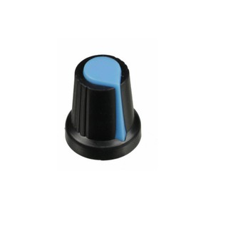 Knob ABS Botao Para Potenciometro Wh-148 Eixo Estriado 6X15mm AZUL Para Esp8266 Arduino