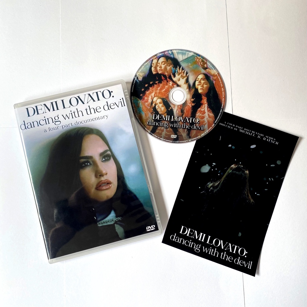 Dvd Demi Lovato Dancing With The Devil 2021 documentário legendado - DVD Demi Lovato A four-part Documentary 2021