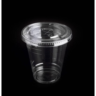 50~200 pote sobremesa pet 380 ml com tampa reta reforçado resistente 30% OFF em Oferta na Shopee