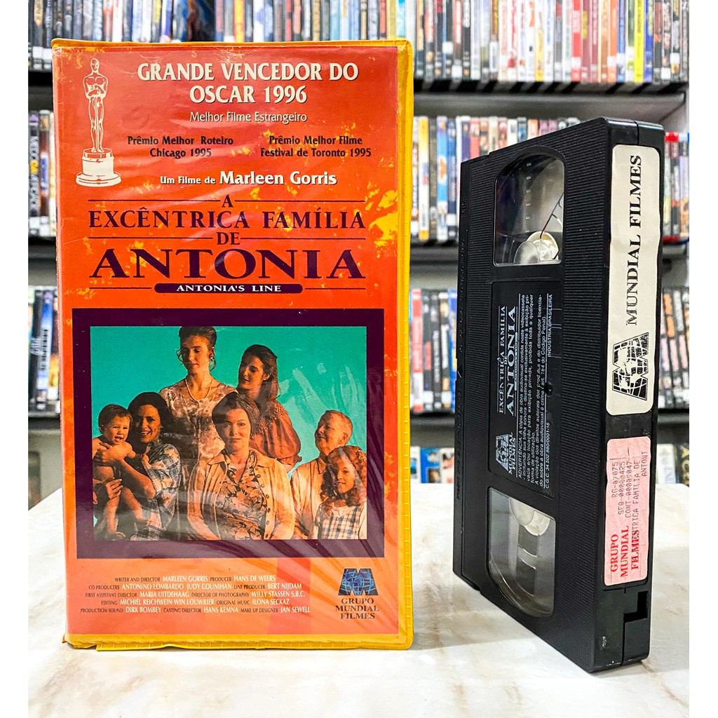 VHS A Excêntrica Família de Antonia - LEGENDADO Original | Shopee Brasil
