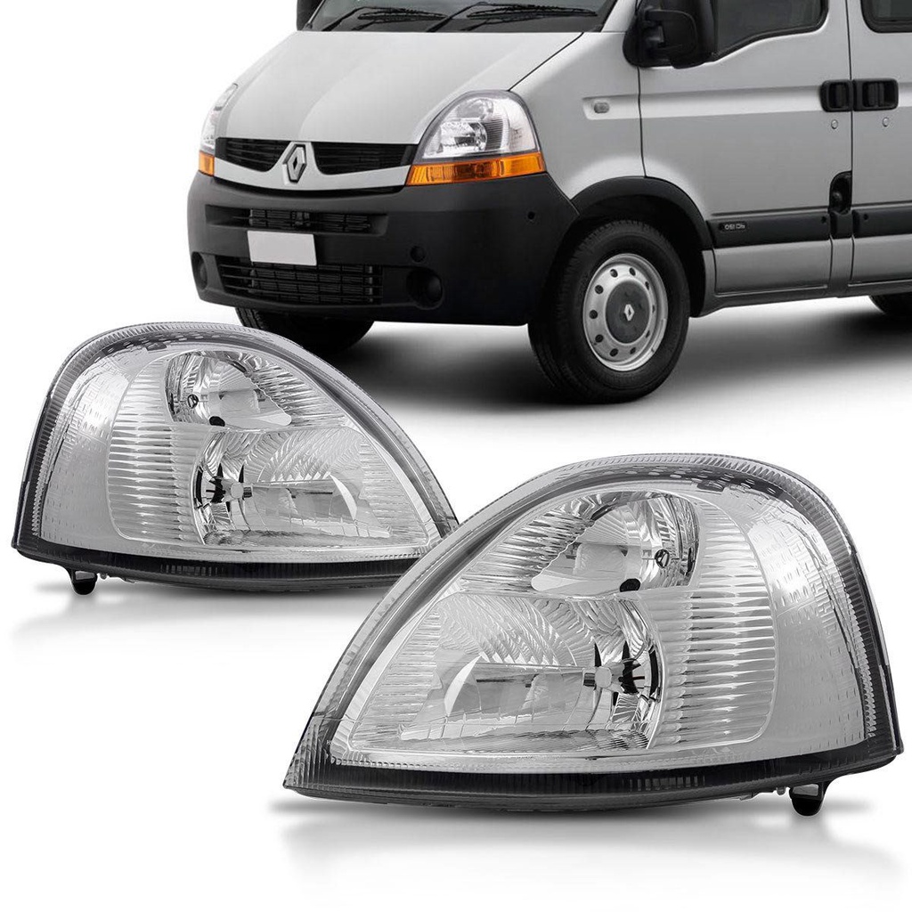 Par Farol Master 2010 2011 2012 2013 Cromado - Spare Parts and Accessories for Vehicles