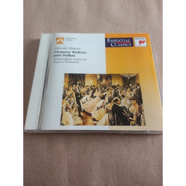 CD Johan Strauss Valsas e Polcas Vienenses. Orquestra de Filadelfia.