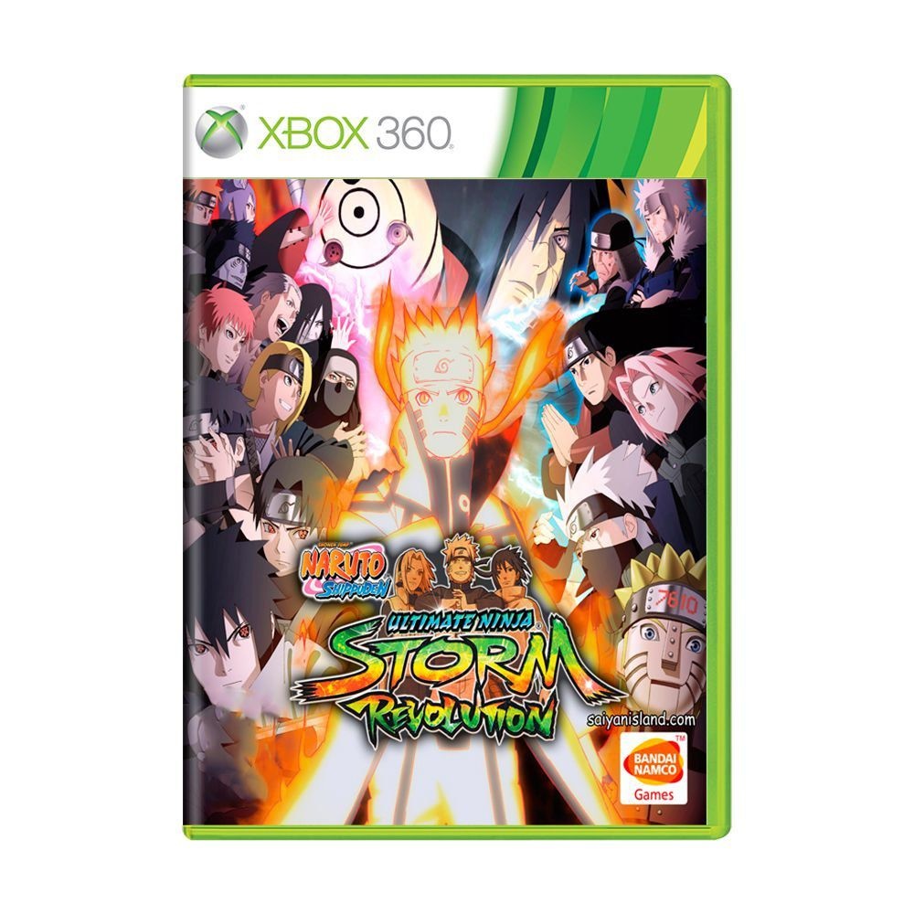 Jogo Naruto Shippuden Ultimate Ninja Storm Revolution Xbox 360 Original Usado Shopee Brasil