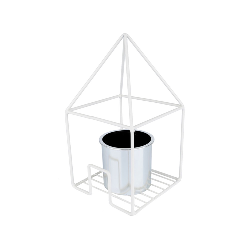 Vaso cilindrico in metallo dorato | Leroy Merlin