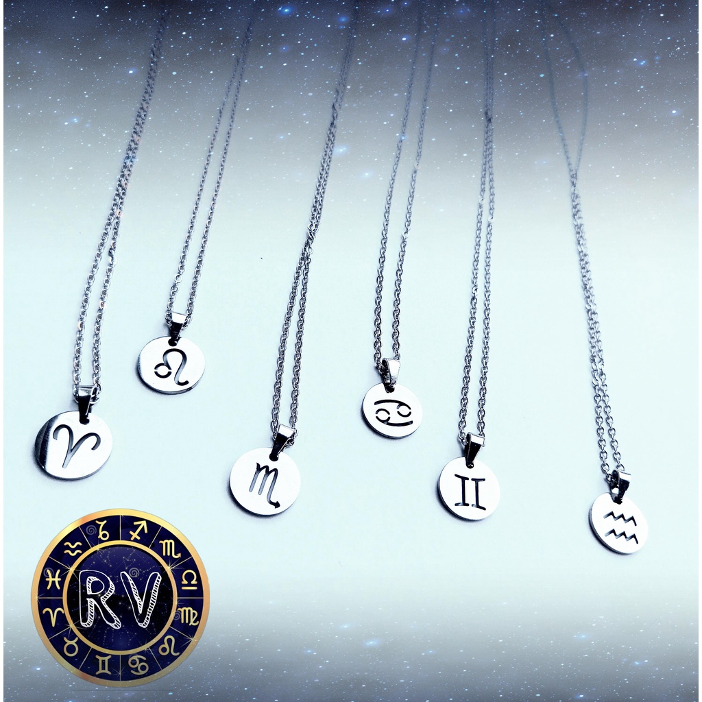 Imagem Colar Signos do Zodíaco Aço Inoxidável