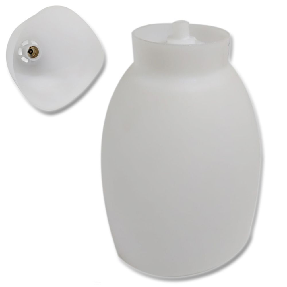 Cúpula Lustre Lumi para Ventilador Teto Loren Sid em Oferta na Shopee