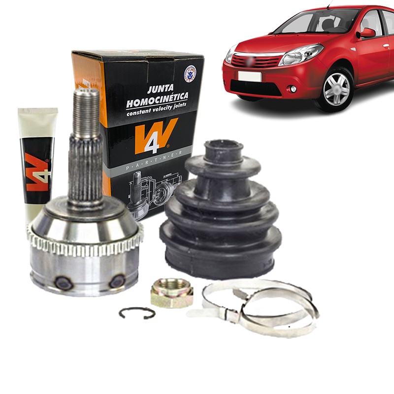 Junta Homocinética Renault Scenic 1.6 16v, Sandero 1.6, Megane 1.6 16v, Kangoo 1.6 16v 2001 2002 2003 2004 2005 2006 2007 2008 2009 2010 2011 2012 2013 2014 2015 2016
