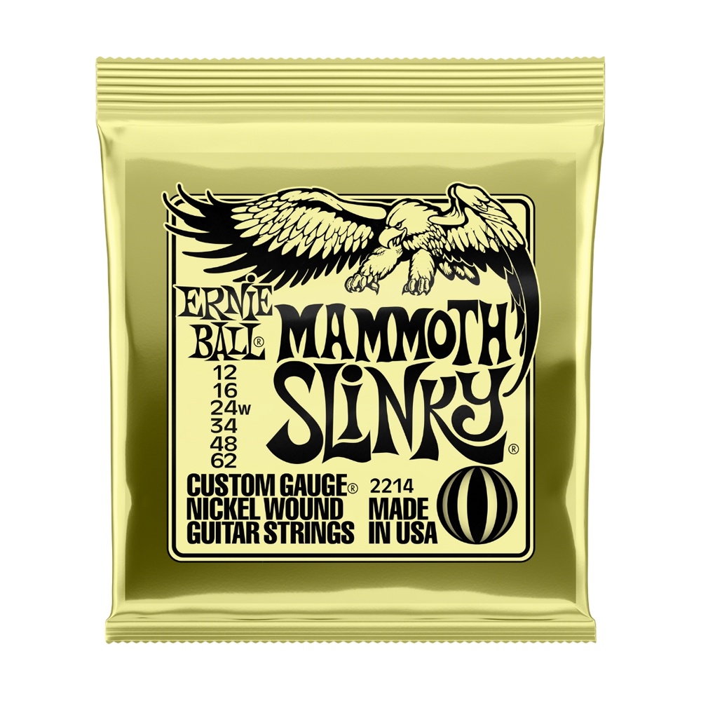 Encordoamento Guitarra Mammoth Slinky Ernie Ball 0.12 P02214