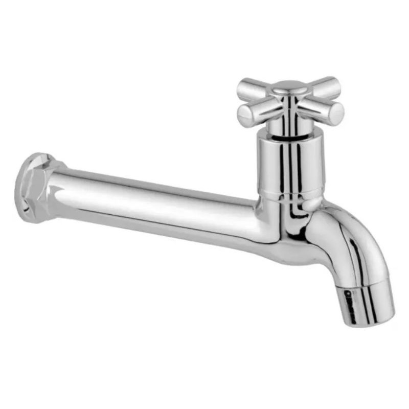 Torneira de Tanque Cozinha ABS Cromado Longa em Oferta na Shopee