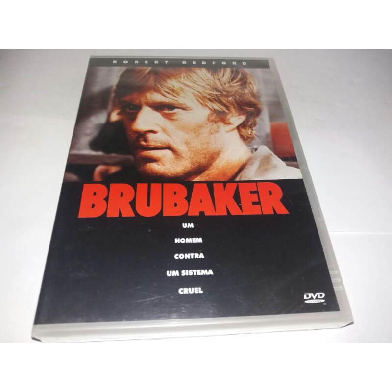 Dvd - Brubaker - 1980 - Robert Redford - Morgan Freeman - Dublado - Lacrado