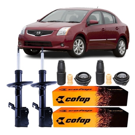 Kit Amortecedor Dianteiro Cofap Sentra 2.0 2007 A 2012