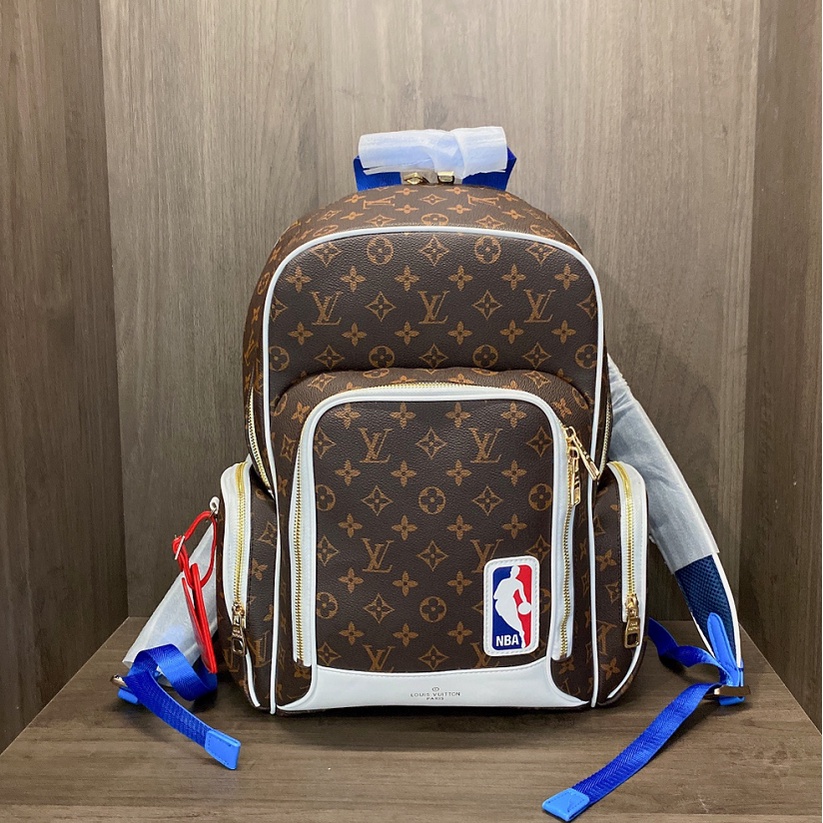 Lv Louis Vuitton Nba Mochila Esportiva Masculina - Corre Que Ta