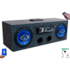 Caixa Residencial Bluetooth Ativa Bob Falante Hurricane 6 Polegadas